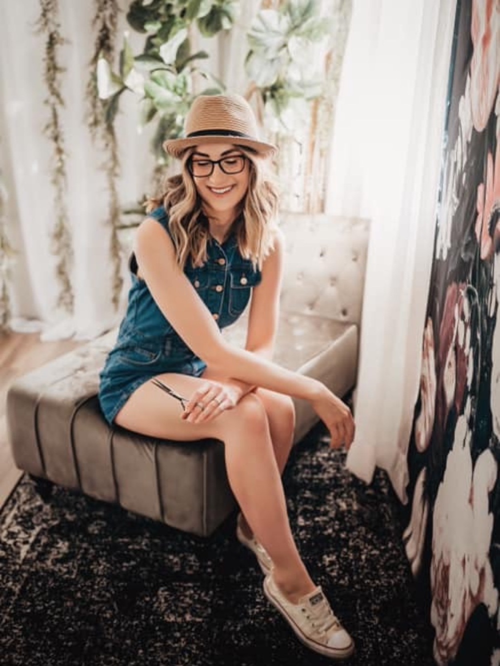 ASOS Denim Romper